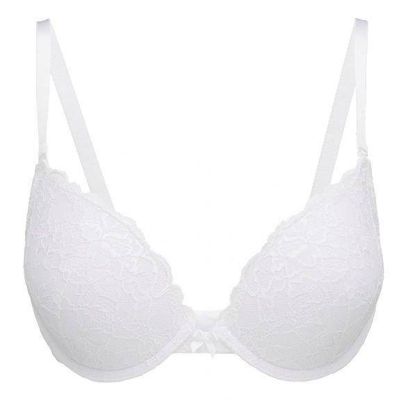 Lindex Rebel Push Up Rintaliivit Valkoinen