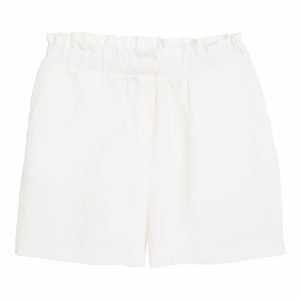 Lindex Shortsit Tencel Sekoitetta Valkoinen