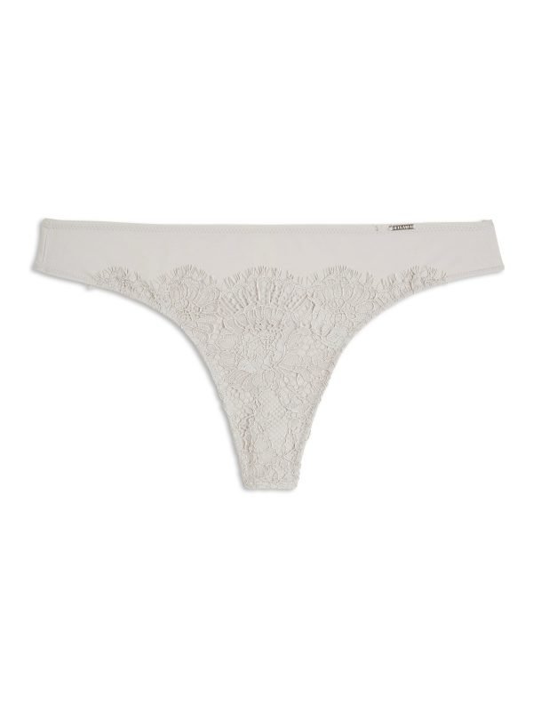 Lindex Thong Low Alushousut Harmaa