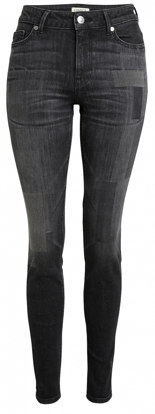 Lindex Tova Slim Regular Farkut Harmaa