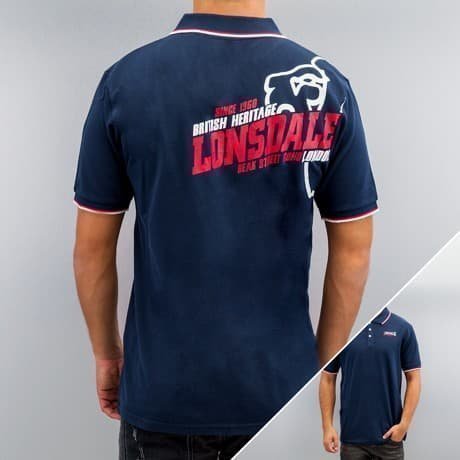 Lonsdale London Pikeepaita Sininen