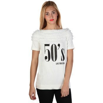 Love Moschino W_4_E97_01_E_1627 lyhythihainen t-paita