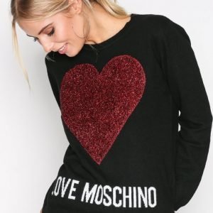 Love Moschino Ws89g01x0683 Neulepusero Black