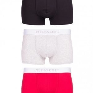 Lyle & Scott 3 Pack Bokserit Multicolor