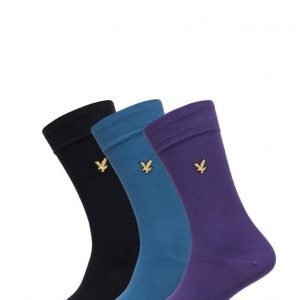 Lyle & Scott 3 Pack Vintage Sock nilkkasukat