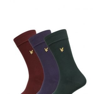 Lyle & Scott 3 Pack Vintage Sock nilkkasukat