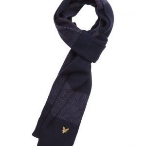 Lyle & Scott Birdseye Knitted Scarf huivi