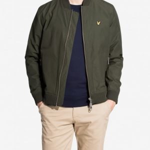 Lyle & Scott Bomber Jacket Takki Sage