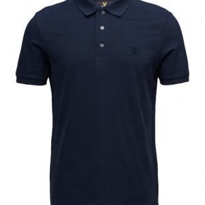 Lyle & Scott Checker Block Polo Shirt lyhythihainen pikeepaita