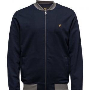 Lyle & Scott Contrast Rib Bomber Sweatshirt svetari