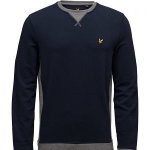 Lyle & Scott Contrast Rib Crew Neck Sweatshirt svetari