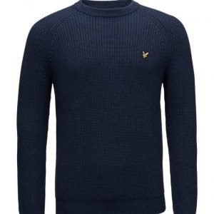 Lyle & Scott Crew Neck Fisherman'S Rib 5gg Jumper pyöreäaukkoinen neule