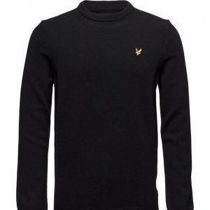 Lyle & Scott Crew Neck Lambswool 7gg Jumper pyöreäaukkoinen neule