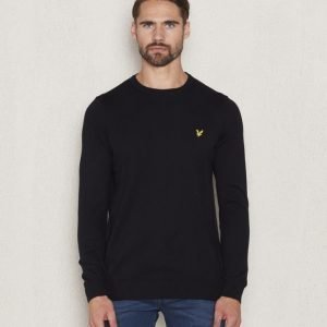 Lyle & Scott Crew Neck Merino 572 True Black