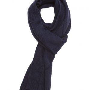 Lyle & Scott Diamond Knitted Scarf huivi