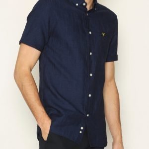 Lyle & Scott Indigo Shirt Kauluspaita Tummansininen