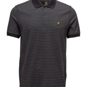 Lyle & Scott Mouline Stripe Polo Shirt lyhythihainen pikeepaita