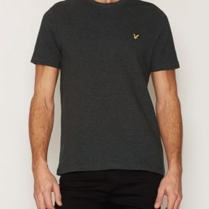 Lyle & Scott Ottoman Stitch T-shirt T-paita Charcoal