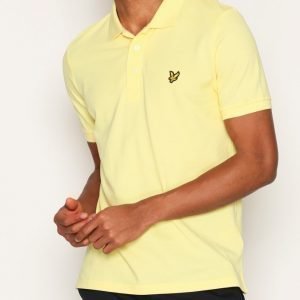 Lyle & Scott Polo Shirt Kauluspaita Yellow