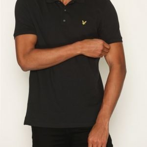 Lyle & Scott Polo Shirt Pikeepaita True Black