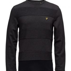 Lyle & Scott Reverse Stripe Crew Neck Sweatshirt svetari