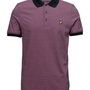 Lyle & Scott Ss Fine Stripe Jersey Polo lyhythihainen pikeepaita