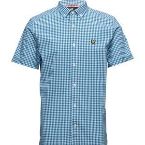 Lyle & Scott Ss Gingham Check Shirt lyhythihainen paita