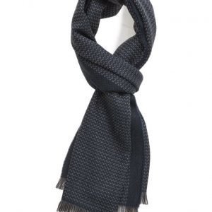 MJM Mjm Scarf Firenze 100 % Lambswool Navy huivi