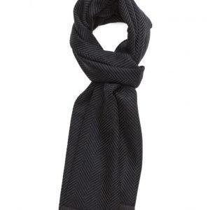 MJM Mjm Scarf Montapone 100 % Lambswool Navy huivi