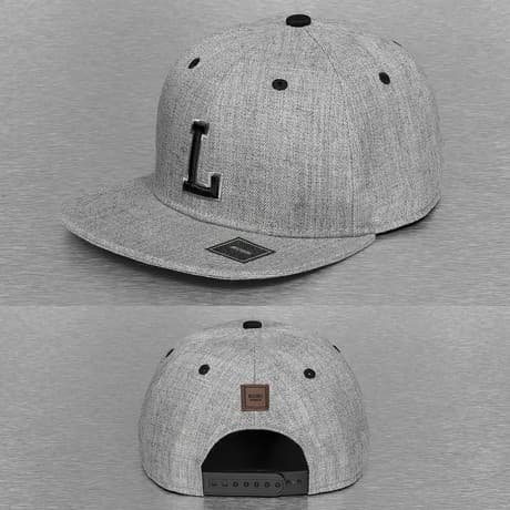 MSTRDS Snapback Lippis Harmaa