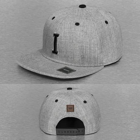 MSTRDS Snapback Lippis Harmaa