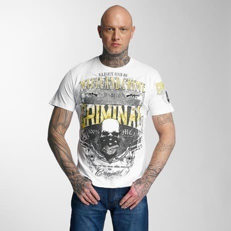 Mafia & Crime T-paita Valkoinen