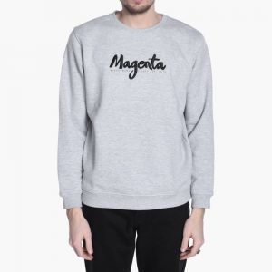 Magenta Skateboards Script Crewneck