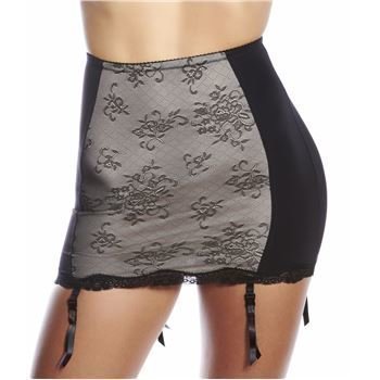 Magic Luxury Lace Slimming Skirt Black