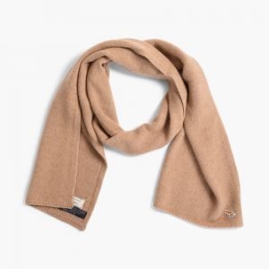 Maison Kitsune Camel Scarf