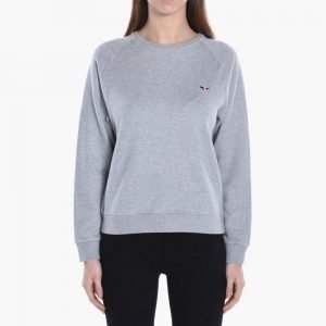 Maison Kitsune Tricolor Fox Patch Sweatshirt