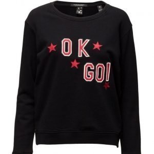 Maison Scotch Crewneck Clubhouse Sweat With Special Em svetari