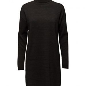 Maison Scotch Knitted Lurex Blend Turtleneck Dress neulemekko