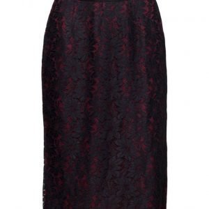 Maison Scotch Lace Pencil Skirt With Contrast Lining kynähame