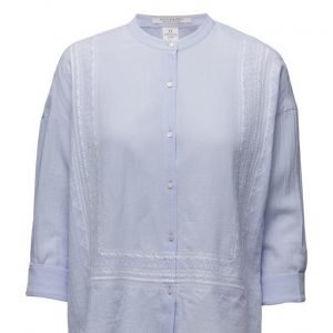 Maison Scotch Lightweight Shirt With Embroidery pitkähihainen pusero