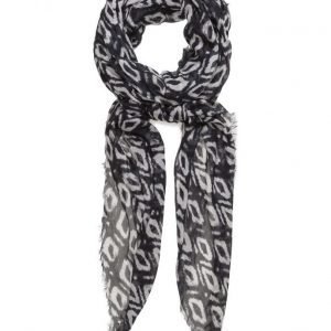 Maison Scotch Scarf With Various Allover Prints huivi