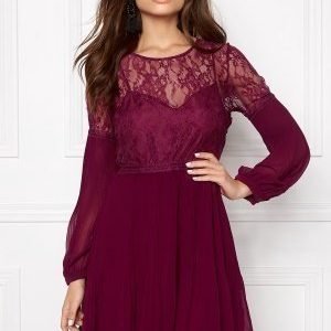 Make Way Admira Dress Purple / Red