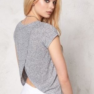 Make Way Haidy Top Light grey melange