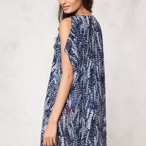 Make Way Izorte Dress Dark blue / White / Patterned