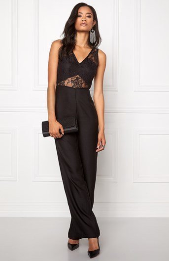 Make Way Jumpsuit Kaylyn Musta - Vaatekauppa24.fi