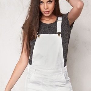 Make Way Kim Dungarees White