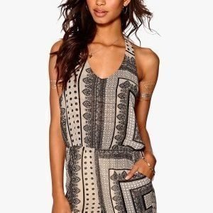 Make Way Lainy Playsuit Light grey / Black / Paisley