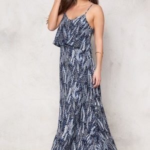 Make Way Milana Dress Dark blue / White / Patterned