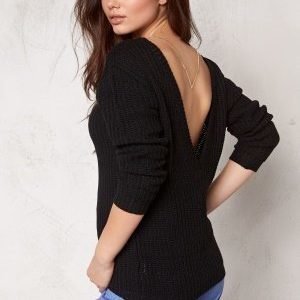 Make Way Savannah Sweater Black