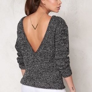 Make Way Savannah Sweater Black / White